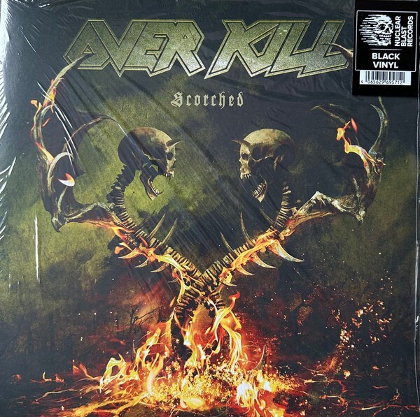 Overkill ‎– Scorched - lp vinyl nuovo sigillato (limited black)