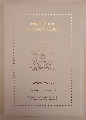 Vatikan Euro Münzen KMS 2016 UND 2017 im Buch Papst Franziskus - Bild 2 von 4