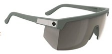 Spy Optic SUPER FLYNN Sunglasses - Mt OLIVE Green / Happy Bronze PEWTER Mirr NEW