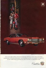 Magazine Ad - 1969 - Cadillac Fleetwood Eldorado - Red