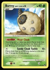 BURMY SANDY CLOAK - 12/17 Common POP Series 7 Pokemon LP