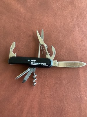 Multi Tool Pocket Knife Commemorating  Sony Government Sales 
