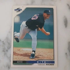 1996 Score Kevin Ritz Colorado Rockies #45