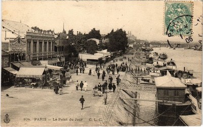 Old postcard Paris 16th Le Point du Jour (66429)