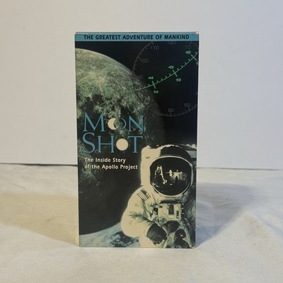 Moon Shot the Inside Story of Apollo Vintage 2-Tape VHS Set (1994)
