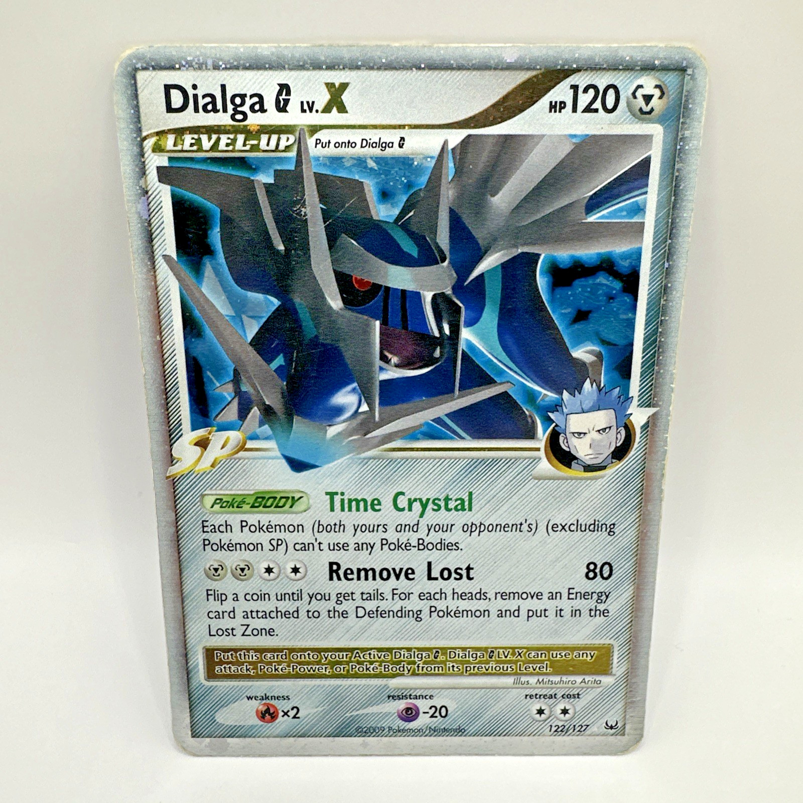 Pokémon TCG - Dialga G LV.X Platinum Holo - 122/127 *HP*