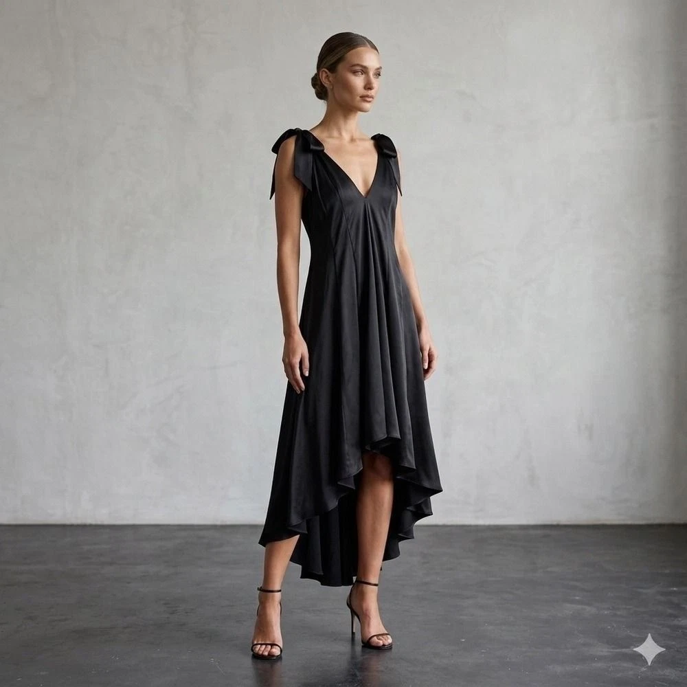 thomas wylde silk dress OLD &amp; VINTAGE] THOMAS WYLDE Silk Dress  dim at noon