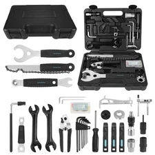 Swiss+Tech 30 Piece Bike Repair Tool Kit, Bicycle Maintenance Tool Set with S...