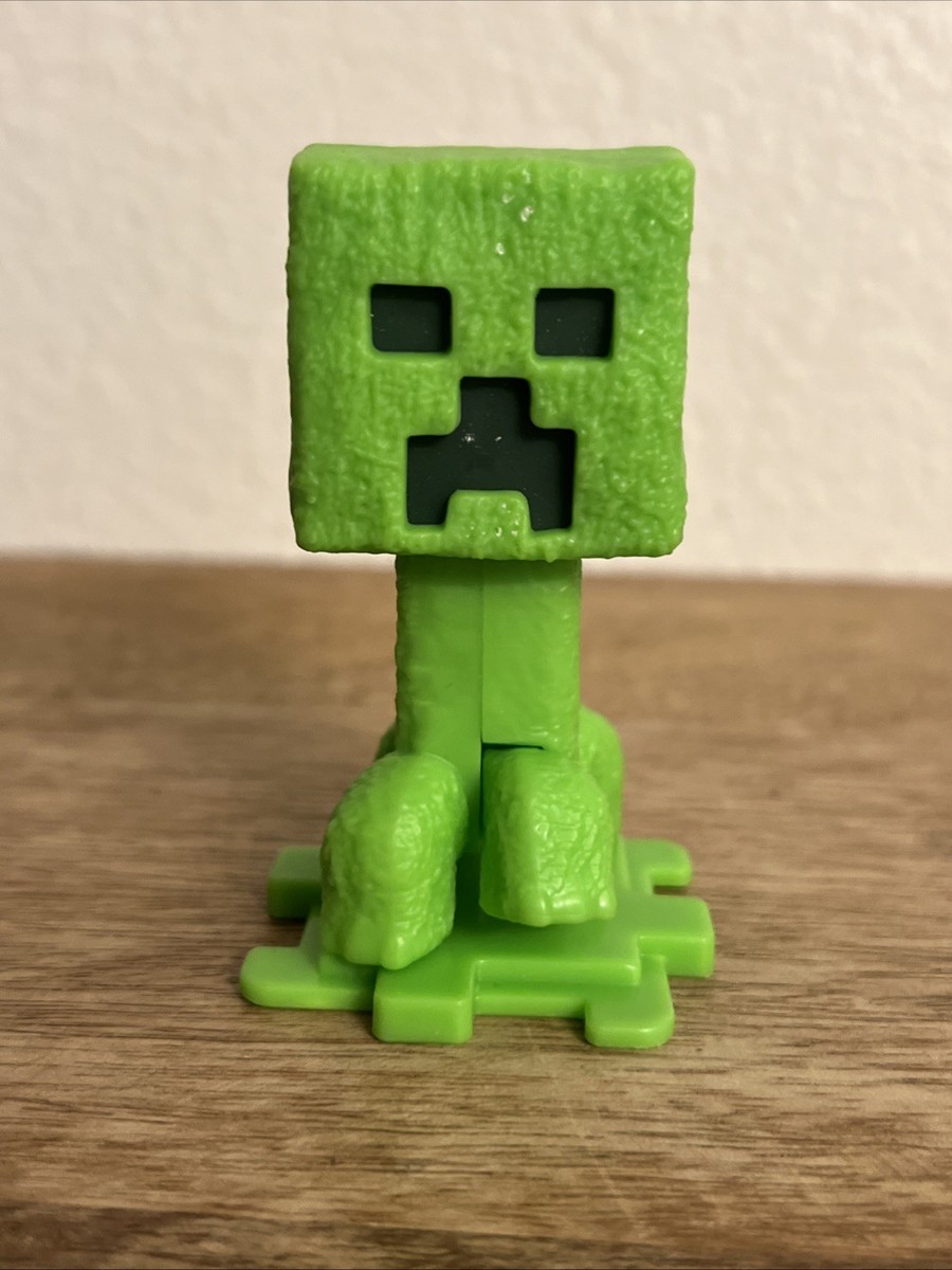 Creeper Minecraft Character 3.5” Figure Plastic McDonald's Happy
