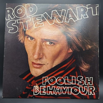 Rod Stewart Foolish Behaviour 1980 Warner Bros. BSK3485 Vinyl Record LP