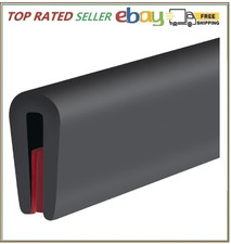 Rubber Edge Trim, Self-Adhesive Rubber Edge Trim, Edge Protector for Sheet Metal
