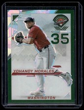 Yohandy Morales 2025 Panini Prospect Edition #44-Green Ice Prizm 112/149