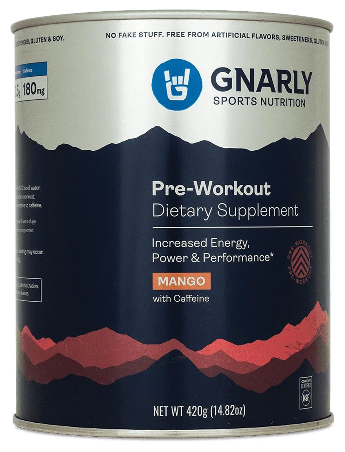 Gnarly Nutrition Gnarly Pre Mango Energy Boost Тропическое натуральное топливо для тренировок 9590₽