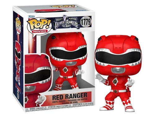 Funko Pop! Movies: Mighty Morphin Power Rangers: - Red Ranger #1779 #81197