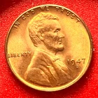 1947-S Lincoln Wheat Cent Penny GEM RED BU From an Original Bank Roll