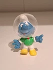 Smurf Figure: 20003 ASTRONAUT Green Version - VGC (Smurf Puffi)
