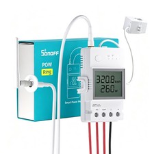SONOFF POW Ring 100A Max WiFi Smart Power Met...