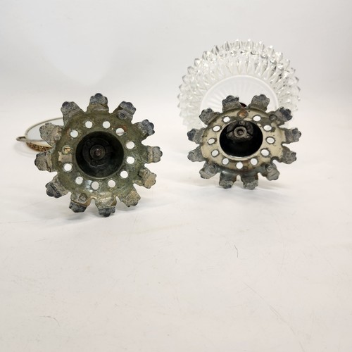 VTG Vanity Mirror And Trinket Dish MCM Ornate Stand Lots Of Petina - Picture 8 of 14