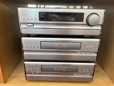 Denon UDRA-90 Receiver , UCD-90 CD-Player, Cassette Tape Deck und 2 Denon Boxen
