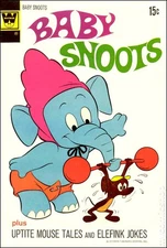 Baby Snoots #9 VG- 3.5 1972 Whitman Stock Image Low Grade