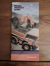 HITACHI MINING BROCHURE EUCLID  Dump Truck Excavator Shovel