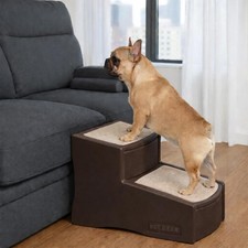 Pet Gear Easy Step II Pet Stairs, 2 Step for Cats/Dogs up to 75-pounds, Portable