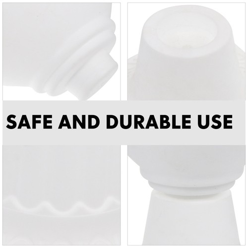 2 Pcs Roman Plant Pot Plastic Flower Urn Vase Outdoor Planter Planters - Picture 2 of 12