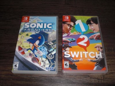 Sonic Frontiers + 1-2 Switch 4 Nintendo Switch Console System BOTH