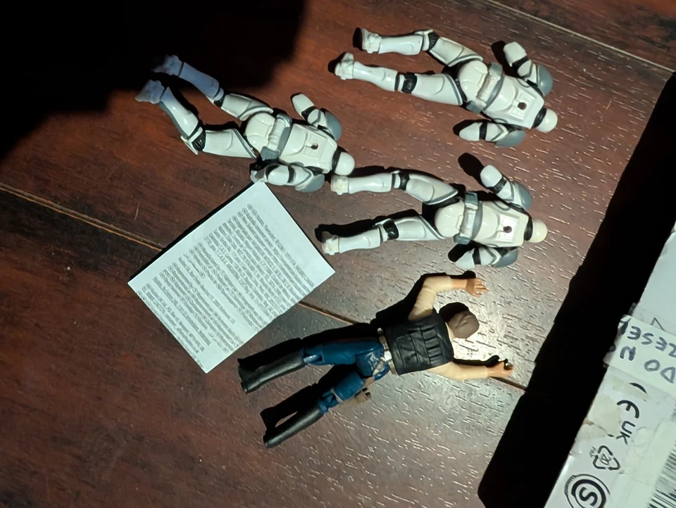 Juego de figuras de acción Star Wars: The Clone Trooper LEER Foto 3 de 4