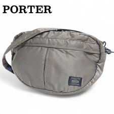 PORTER Tanker Half Moon Silver Gray Color