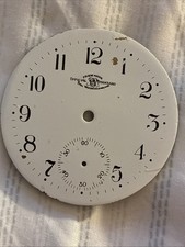 BALL CLEVELAND Hamilton 18s 3ft Railroad Dial Pocket Watch