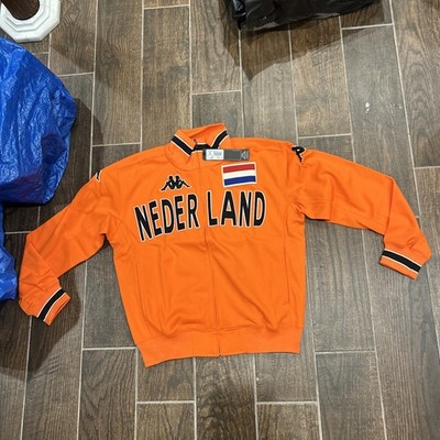 Kappa Nederland Track Jacket Vintage Size XL NWT Netherlands