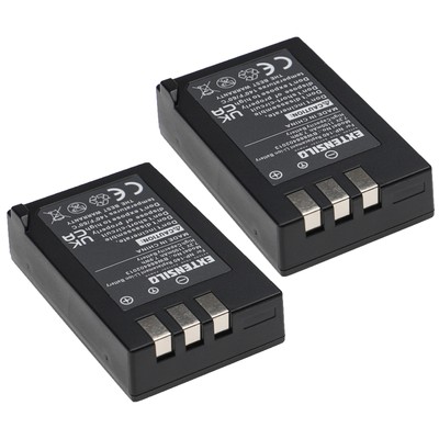 2x Akku für Fujifilm FinePix S200EXR S200 S100FS S100 1100mAh 7,2V