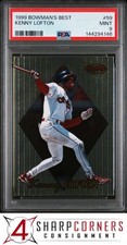 1999 BOWMAN'S BEST #59 KENNY LOFTON INDIANS POP 1 PSA 9