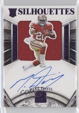 2015 Crown Royale Rookie Silhouettes Purple Signatures 16/25 Mike Davis Auto uk2