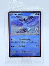 Articuno 032/159 Holiday Calendar 2025 SEALED Festive Snowflake Stamped Promo
