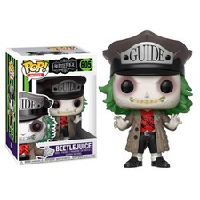 Beetlejuice - Beetlejuice con sombrero guía POP figura de vinilo (605)