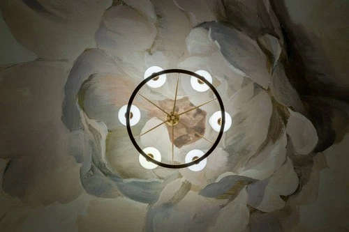 Crystorama Keenan 31 1/4"W Vibrant Gold 6-Light Chandelier - Picture 8 of 9