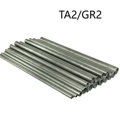 Gr2 Titanium Tube High Intensity Industrial Ti Pipe 300/400/500mm Long 4-30mm OD