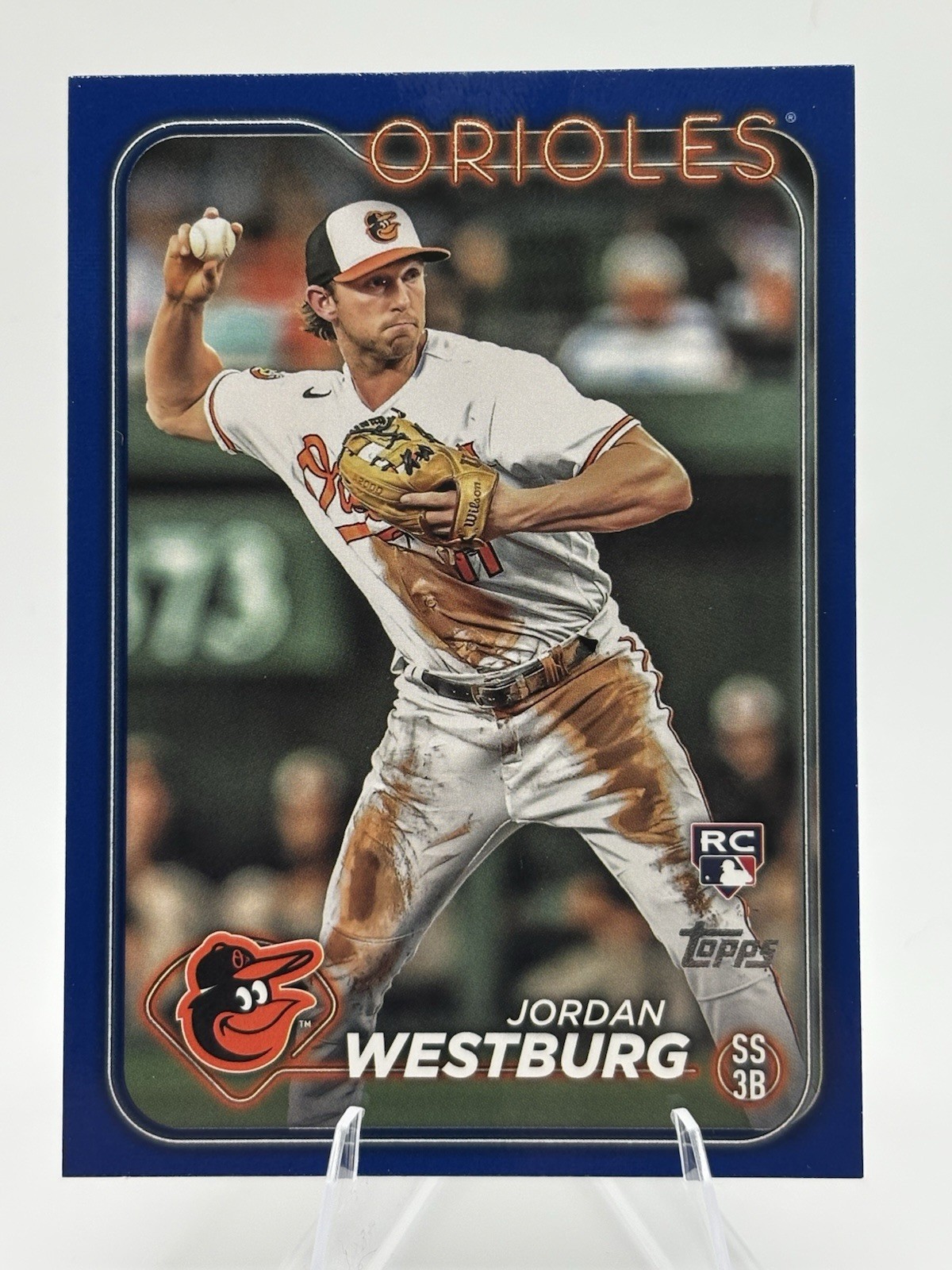 2024 Topps #66 Jordan Westburg Royal Blue