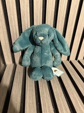 Jellycat My Name Is Little Bashful Teal Bunny New With Tags 