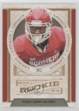 2019 Panini Legacy Rookies Red /299 Marquise Brown #185 0o6v