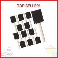 Bates- Foam Paint Brushes, 2 Inch, 16 Pack, Sponge Brushes, Sponge Paint Brush, 