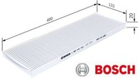 Bosch 1987431210 Filter FüR Innenraumluft Innenraumfilter Filter