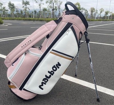 MALBON GOLF Caddy Bag Stand Type Pink Rabbit Synthetic Leather / 5