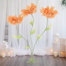 Giant Artificial Flowers Wedding Artificial Flower Decoration Stand Artificial