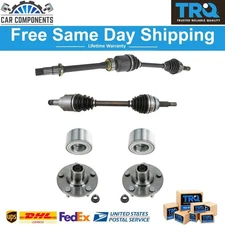 New Front CV Axle Shaft Assembly Wheel Hub Bearing Kit For 07-2017 Camry Avalon