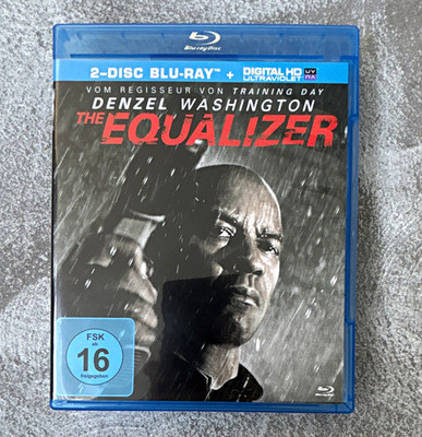 The Equalizer Blu-ray 2-Disc + Digital HD UV FSK 16 D. Washington 132 Min