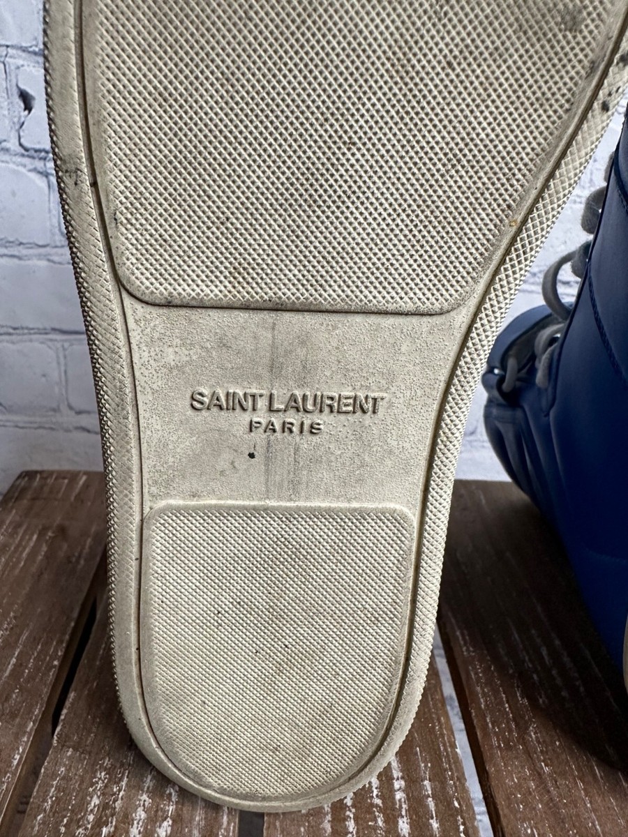 Saint Laurent Paris Leather SL/ 12H Sneakers | eBay