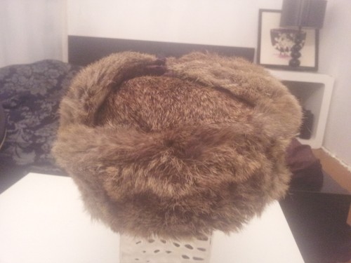 SOVIET USSR VINTAGE RUSSIA REAL FUR 